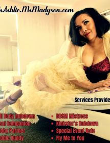 Ms. Ashlie M. DeLaRue Las Vegas 29 Independent VIP Escort accepts RS2K verification service members.